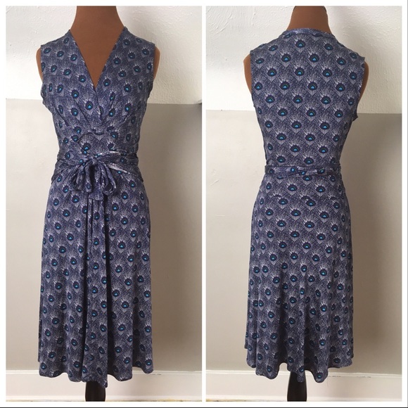 Tory Burch Dresses & Skirts - Tory Burch Theona wrap dress peacock print